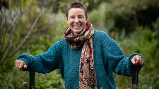 Alexandra grows about 80 per cent of the vegetables her household of four consumes