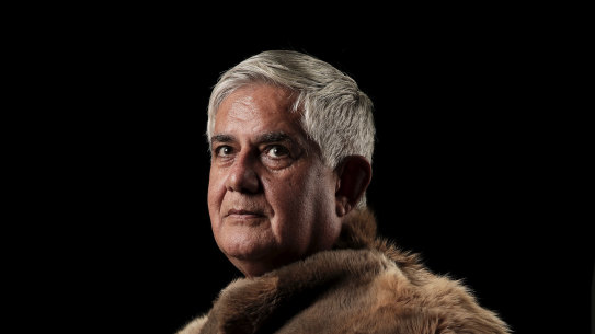 His moment in history ... Ken Wyatt, the Miniser for Indigenous Australians.