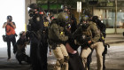 Federal officers arrest a demonstrator during a Black Lives Matter protest in Portland, Oregon last month. 