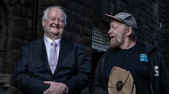 Dennis Bear and Doug Morgan remember the Pentridge radio station.
