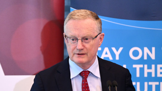 Reserve Bank governor Philip Lowe this week outlining the case for higher interest rates.