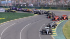 The first corner of the Albert Park track has been altered for this year’s race.