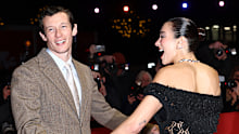 Callum Turner and Dua Lipa dance at the 76th Berlin International Film Festival in February.