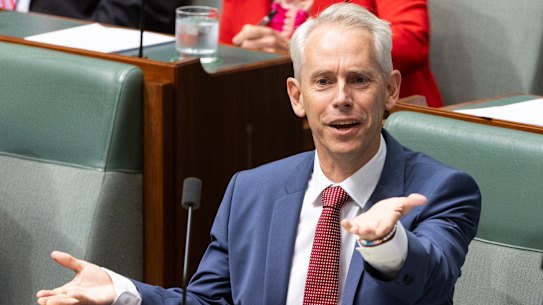 Immigration Minister Andrew Giles.