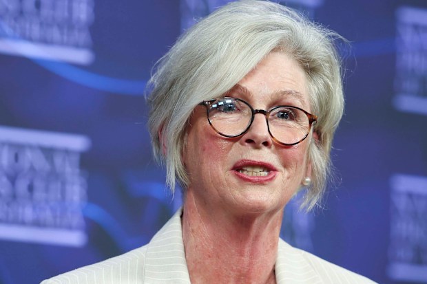 Member for Indi Dr Helen Haines, during an address to the National Rural Press Club, at the National Press Club in Canberra on Friday 14 February 2025.