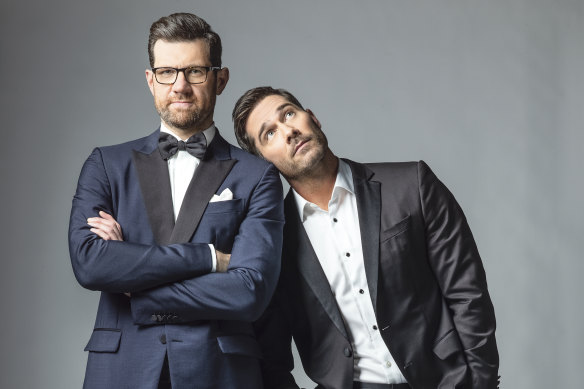 584px x 389px - Billy Eichner in Bros, the first gay romcom from a major studio