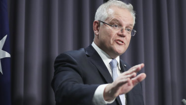 Prime Minister Scott Morrison says children should go to school on Monday.