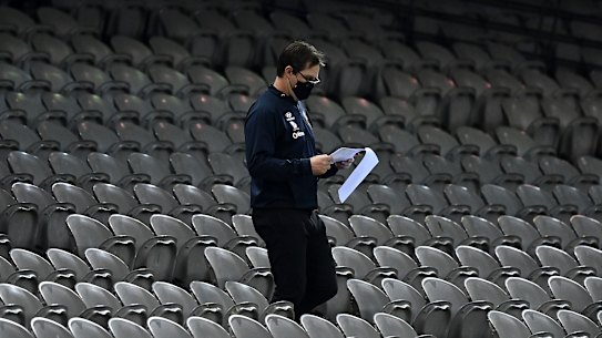 Blues coach David Teague expects to learn his fate on Monday.