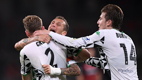 Aaron Calver makes it 1-1 in the 87th minute.