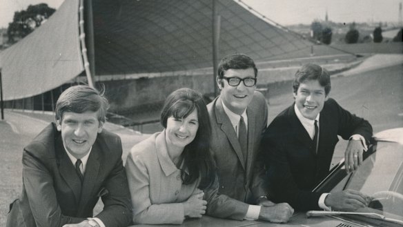 The group before the show began.