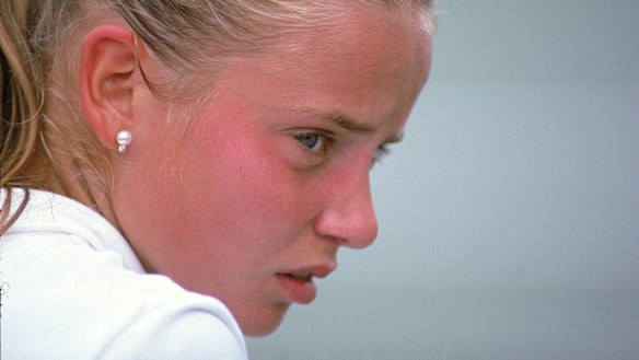 Jelena Dokic at the US Open in 2000.