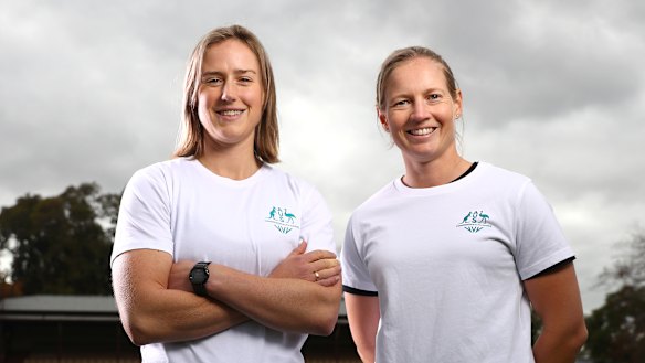 Ellyse Perry and Meg Lanning will be in action for Australia’s Twenty20 cricket side.