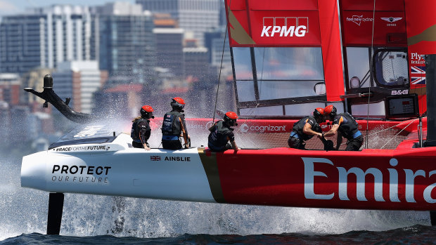 Sir Ben Ainslie’s Great Britain will sail one of the leading boats on Sydney Harbour.
