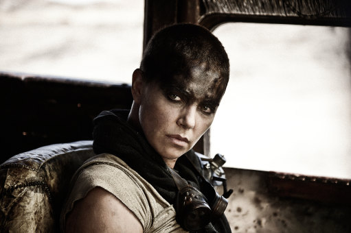 Charlize Theron as Imperator Furiosa in Mad Max: Fury Road.