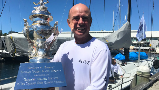 Duncan Hine, skipper of Tasmanian yacht Alive said his yacht is eager to take out the first back-to-back overall Sydney to Hobart since 1965.