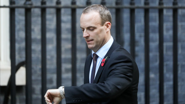 Dominic Raab, Brexit secretary, has quit in protest against his government's Brexit pan.