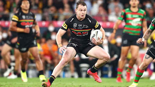 Dylan Edwards played the 2021 grand final with a stress fracture in his foot.