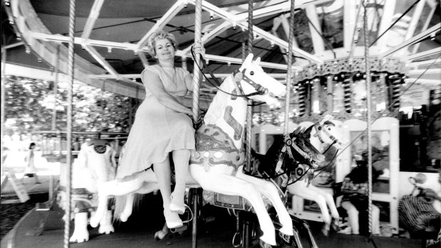 We can only reproduce this classic caption from the lead-up to the 1989 poll:
"Voters will go to the polls in Canberra on March 4th with the largest number of candidates ever in Australia contesting the ballot box. With most Canberra people not wanting self-government, the outcome is could be like a merry-go-round. Ellnor Grassby is one of the Australian Labor Party candidates and says she does not know which way the horses will bolt".