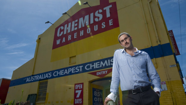 Chemist Warehouse senior executive Damien Gance in 2011.