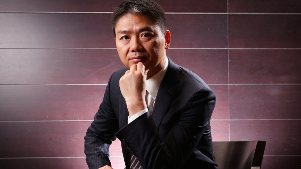 JD.com founder Richard Liu.
