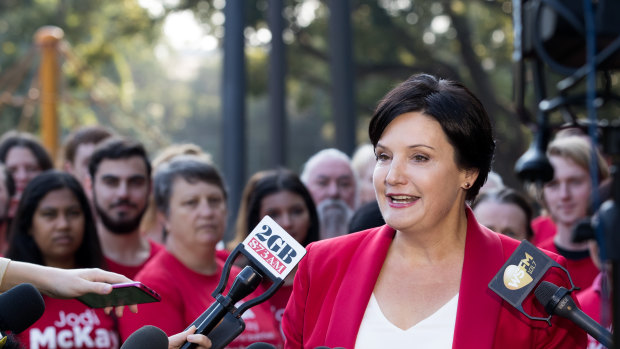Jodi McKay, who can't bank on all the votes of her fellow EMILY'S Listers in the battle for the NSW Labor leadership.