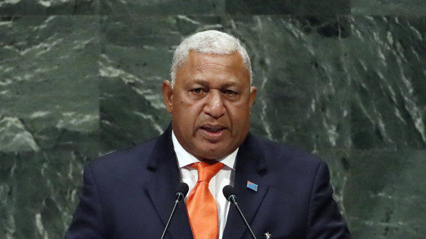  Fiji's Prime Minister Frank  Bainimarama has won another term in only the second elections held since 2006.