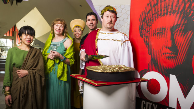The bloody, treasure-filled spectacle that is Ancient Rome is coming to Canberra.