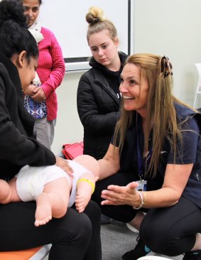 First Aid instructor Sue Archbold’s passion is teaching life-saving skills.