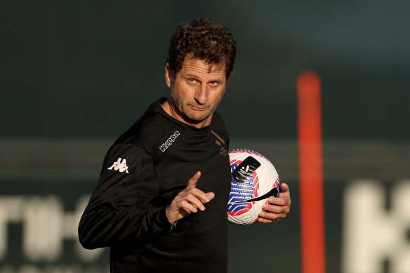 Joe Montemurro coached the A-League Women All-Stars against Arsenal last year.