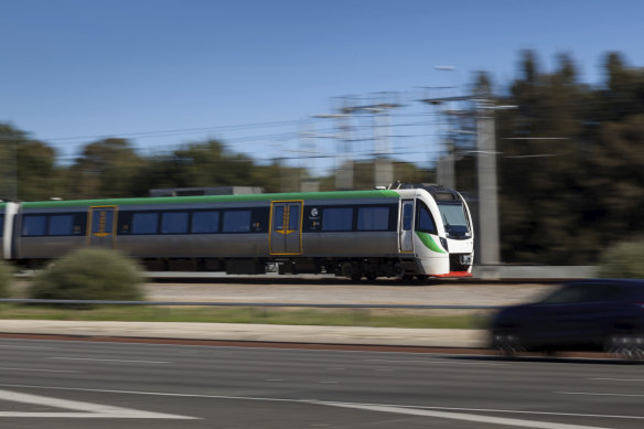 The Armadale line shutdown started in November 2023. 