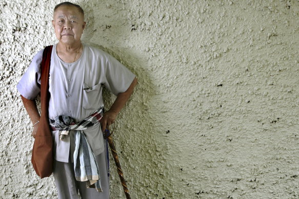 Social critic Sulak Sivaraksa, pictured here in 2009, has been charged under lese-majeste five times.