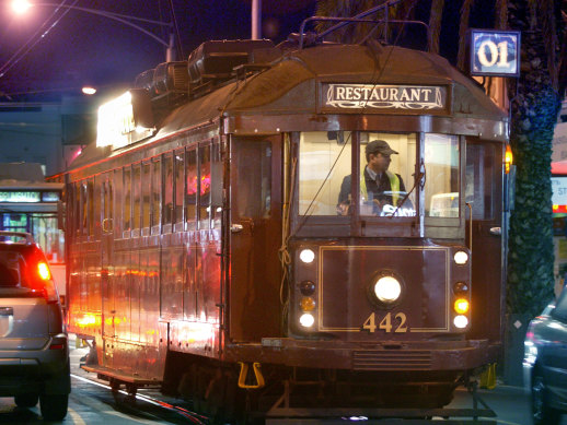 The Colonial Tramcar Restaurant in St Kilda in 2004.