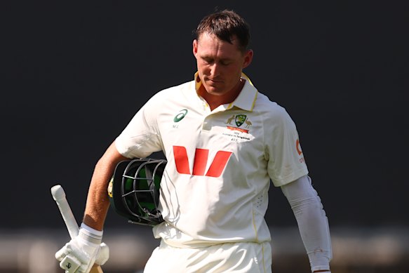 Marnus Labuschagne blew two chances at the crease to cement his spot in the Test team. 