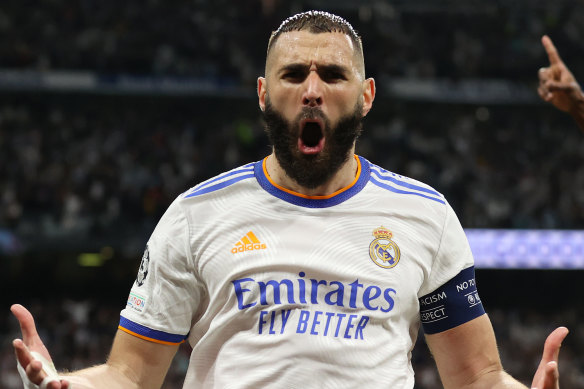 Karim Benzema was again the Champions League hero for Real Madrid.