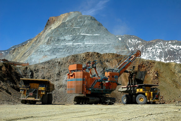 Anglo American’s Los Bronces copper mine in central Chile would be an important part of any acquisition deal.