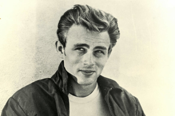 American actor James Dean.