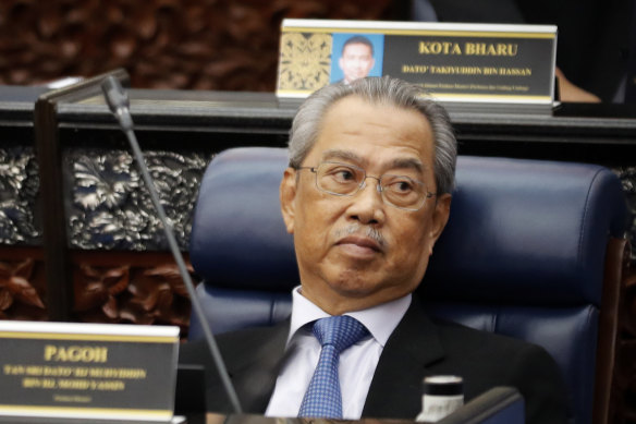 Muhyiddin Yassin is refusing to give in amid calls for him to resign.