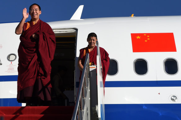 In 1995, the Chinese government announced that Gyaincain Norbu, shown here in 2015, would be the next incarnation of the Panchen Lama.