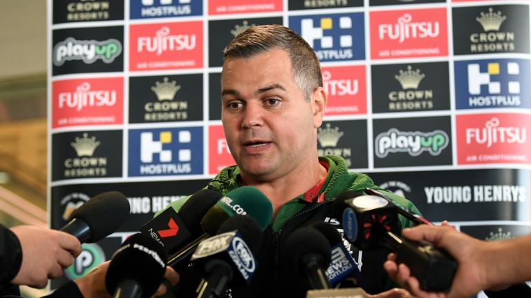 The South Sydney coach has enormous respect for Clark.