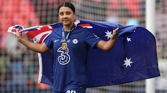 Sam Kerr had a stellar season for club and country.