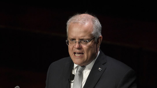 Scott Morrison: "We can never answer to a higher authority."