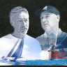 Christian Beck and James Mayo, the skippers most likely to win the 2024 Sydney to Hobart.