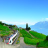 Take a commuter train along the banks of Lake Geneva.