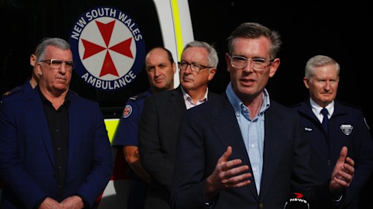 Premier Dominic Perrottet.