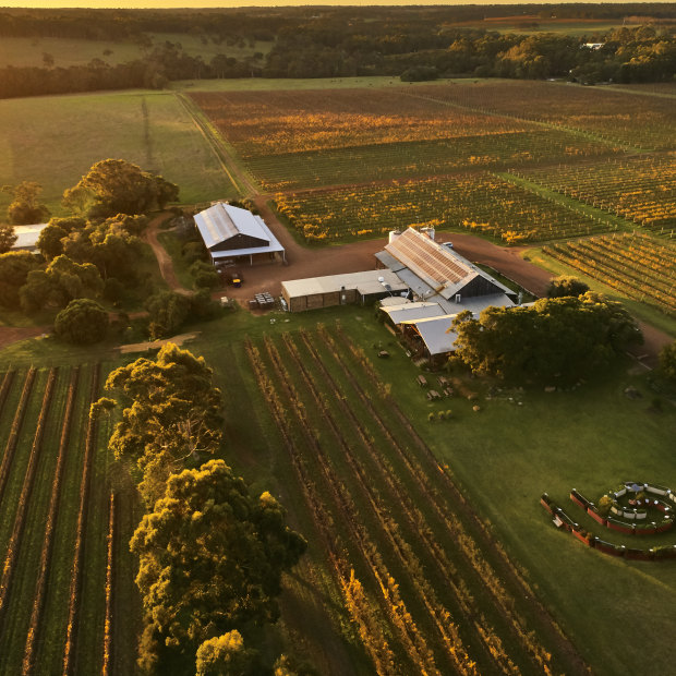 Cullen, a biodynamic vineyard within the Margaret River wine region in Western Australia.