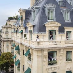 The Peninsula Hotel, Paris, is a temple to fine interiors.
