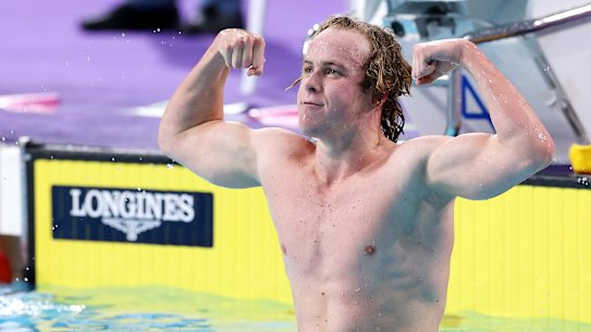 Sam Short won the 1500m final.