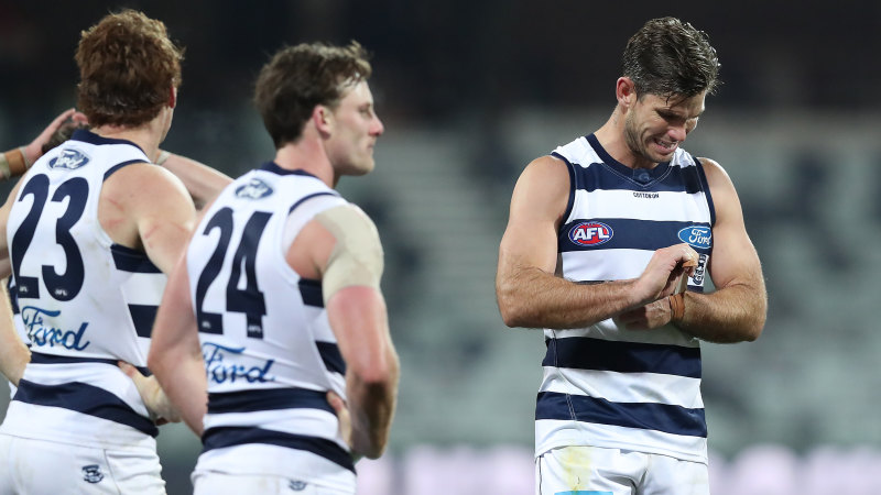 Afl 2020 Geelong Searching For Answers In Wake Of Loss To Carlton Says Cats Forward Tom Hawkins