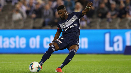 Elvis Kamsoba is one of the players who have progressed from the NPL. 