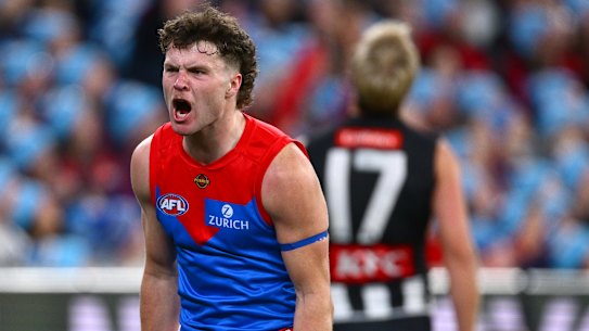 Sensação vencedora: Harvey Langford, de Melbourne.